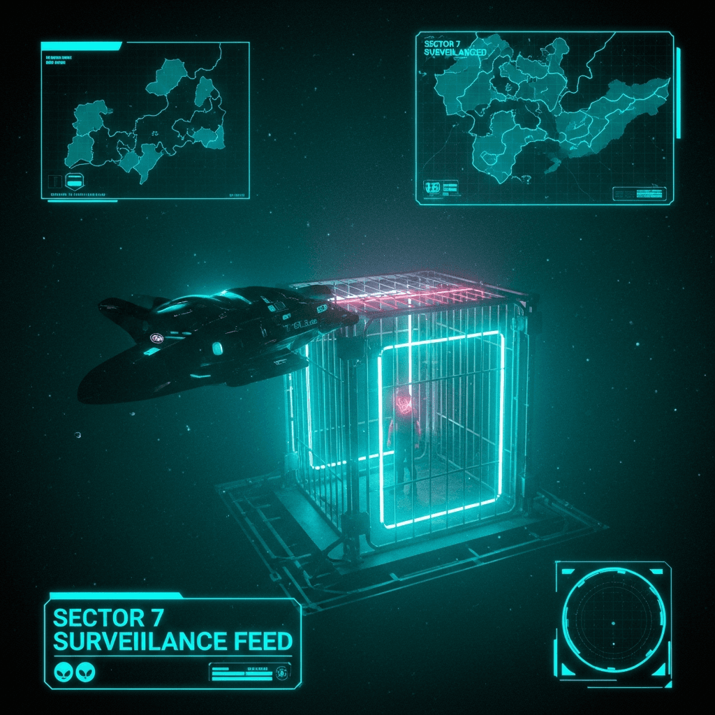 The Great Bipedal Processing Error: Unit Culleton Sequestered by Invisible Line Wardens