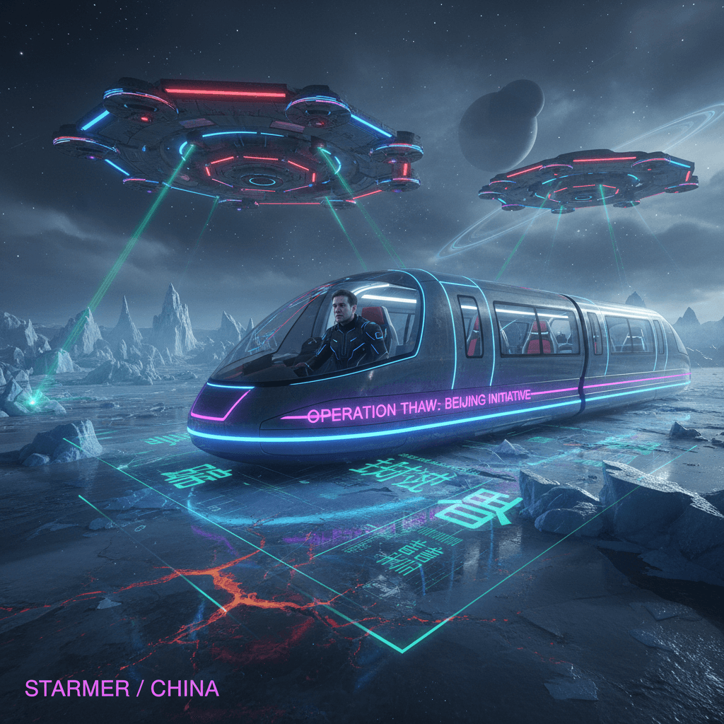 Sub-Tribal Chieftain Starmer Initiates Ritual De-Icing of Far-Eastern Resource Hub